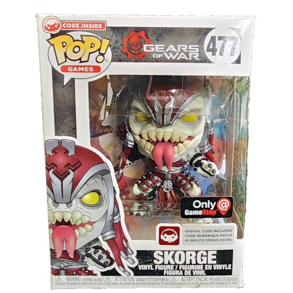 Funko Pop Games SKORGE Box 477 2018 Only at Gamestop Gears of War